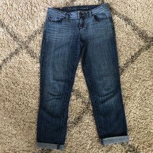 LC Lauren Conrad Cropped Denim Jeans size 4